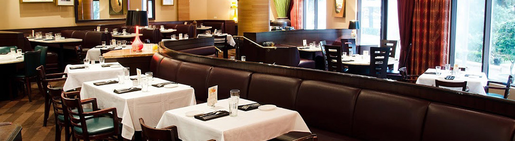 Restaurant upholstery services. Client image.